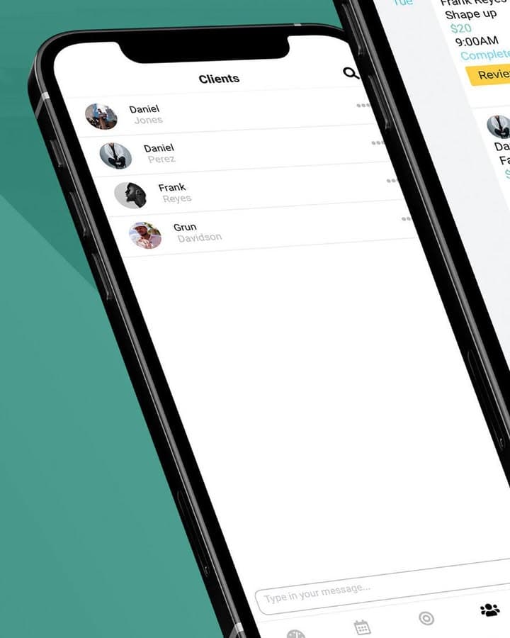 Pelu app profile view